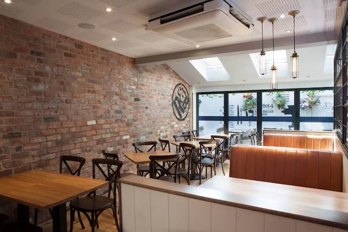 Cafe lighting by Reed Electrical