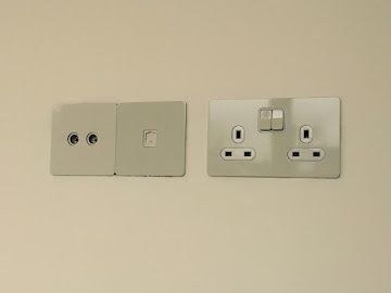 Socket and aerial point installed by Reed Electrical