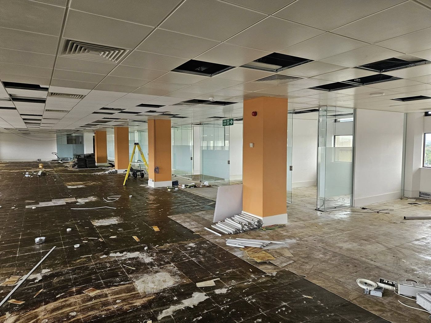 Commercial lighting refit